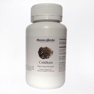 Cnidium seed powder and capsules
