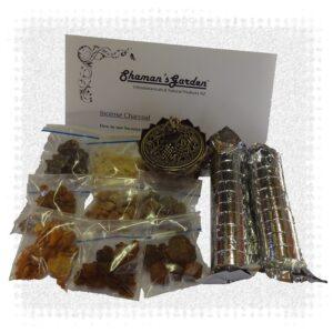 Incense resin samples