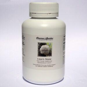 Lion's Mane Mushroom Organic Extract Powder and Capsules
